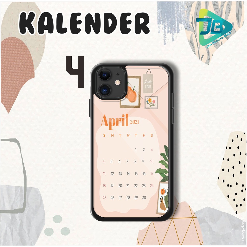 HARDCASE 2D GLOSSY KALENDER XIAOMI A1 A2 8 LITE NOTE 10 PRO POCOPHONE F1 M2 PRO X3 JB3065