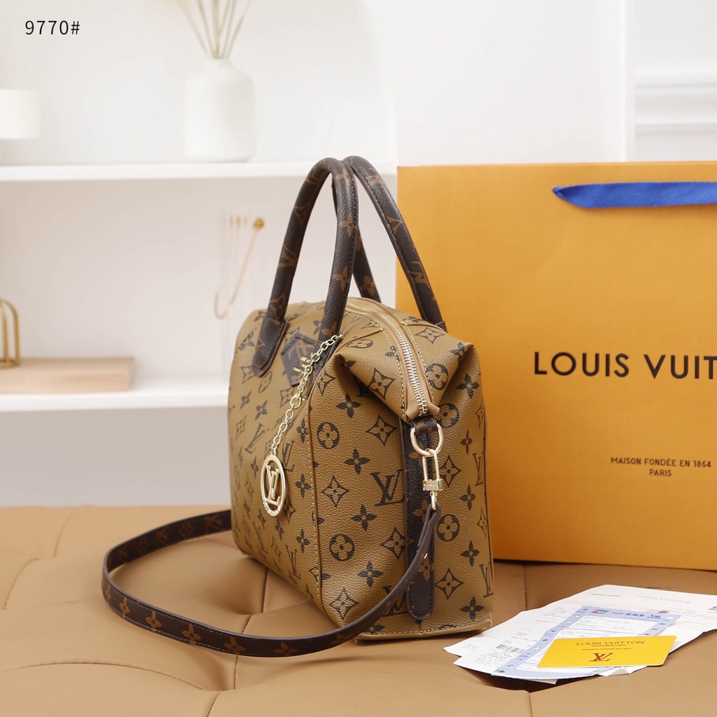 BAG 2Way Handle Satchel Bag with Sling Bag #9770