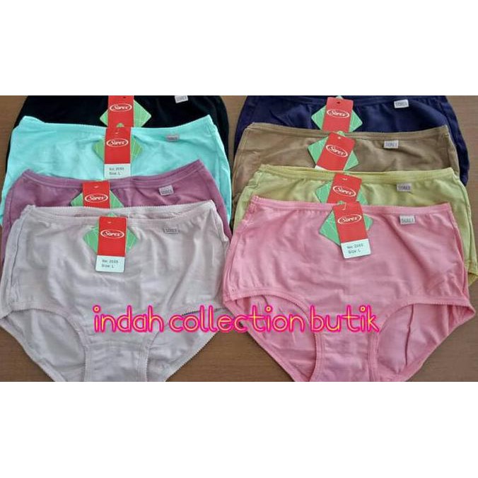 Jual celana dalam wanita sorex 2055 murah berkualitas - Hitam, M Diskon