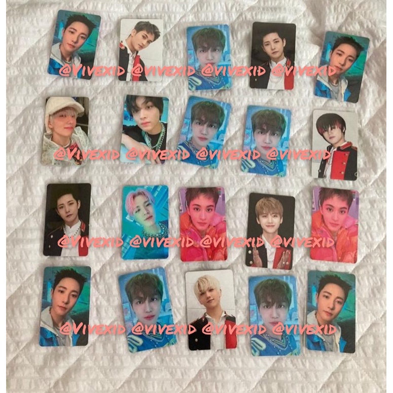 PHOTOCARD BENEFIT LUCKY DRAW GLITCH MODE MARK RENJUN JENO HAECHAN JAEMIN CHENLE JISUNG NCT DREAM PC 