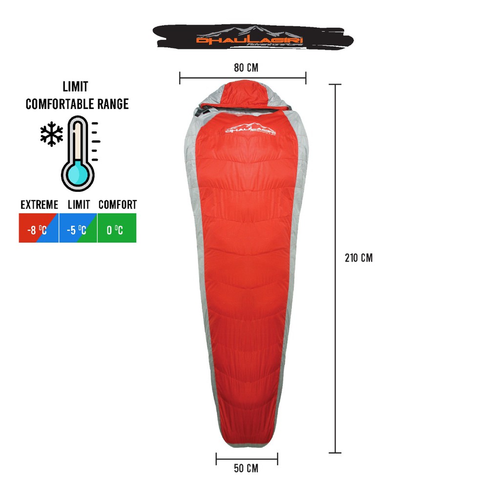 Dhaulagiri Sleeping Bag Dreamoz 1000