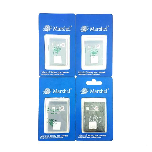 Batre Marshel BL - 4D / BL - 4J / BL - 4S / BL - 4CT Baterai Battery