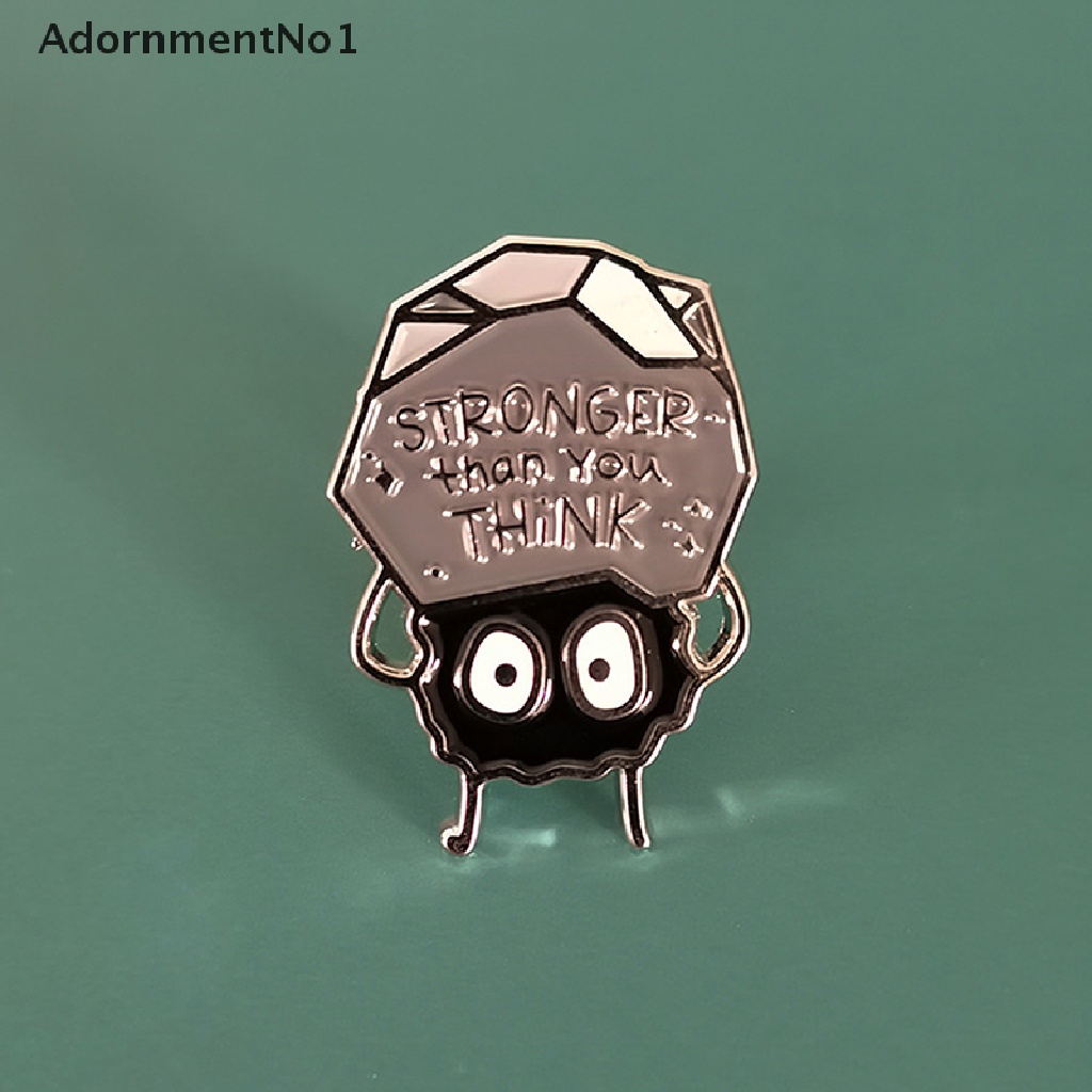 (AdornmentNo1) Bros Pin Enamel Bentuk Sprite Untuk Aksesoris Wanita