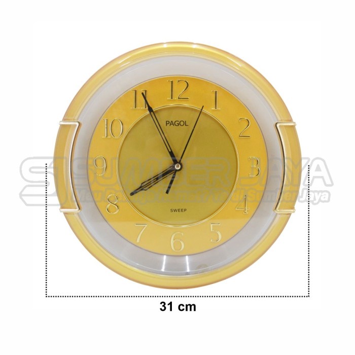 JAM DINDING Pagol PGWS 351 T16 Jam bulat pagol 351 T