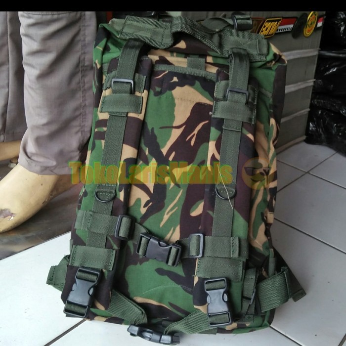 TSK   Lokal Tas Ransel Punggung Army 3P - loreng