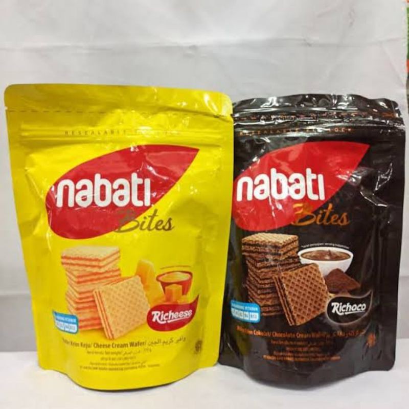 

Nabati wafer keju & coklat 115g