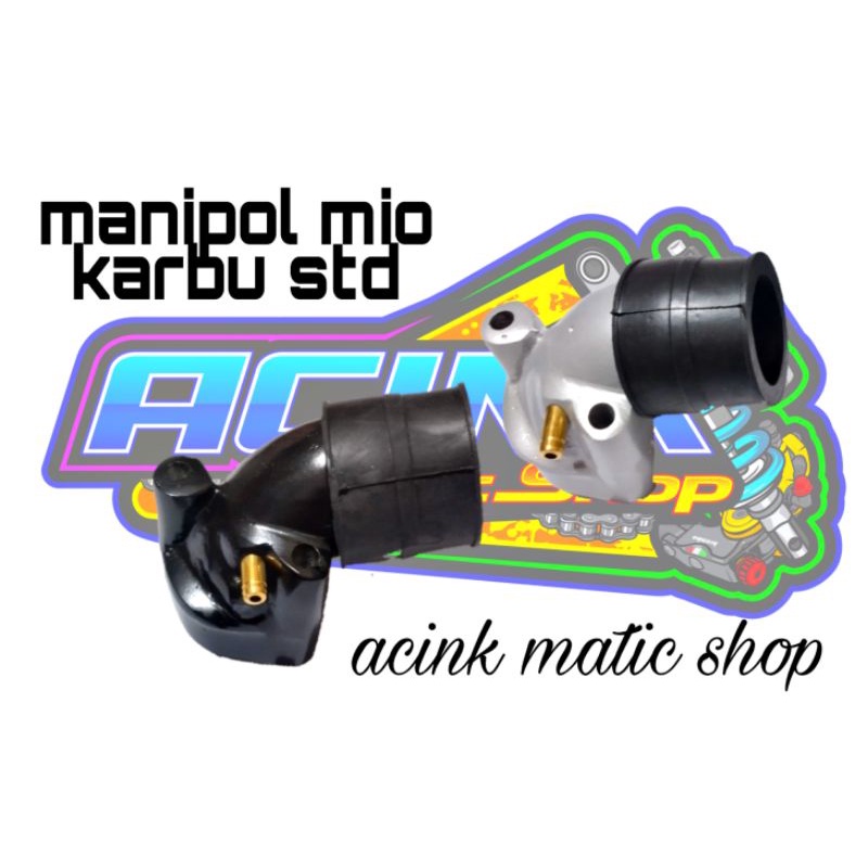 Manipul Manipol Intake Manifold Mio Yamaha Lokal Kualitas Bagus