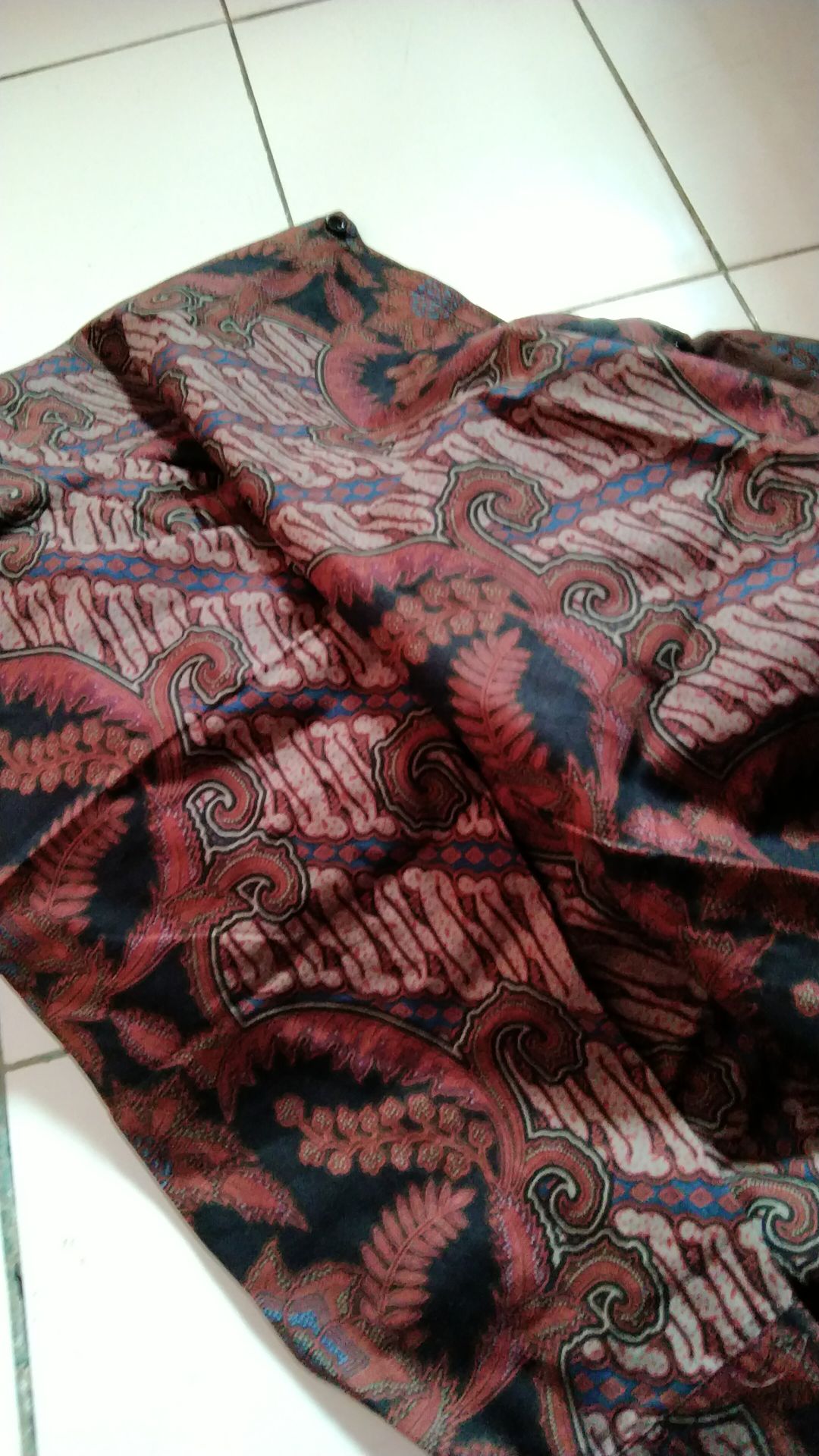 Kemeja Batik Prabu Bahan Katun Baturaden Reguler Fit A602
