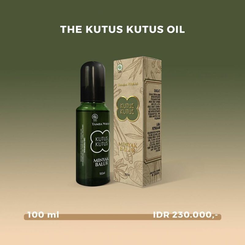 

MinyakKutus-KutusTambaWarasBaliORIGINAL230/Botol