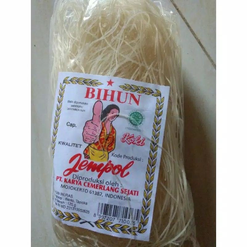 

BIHUN CAP JEMPOL 125G