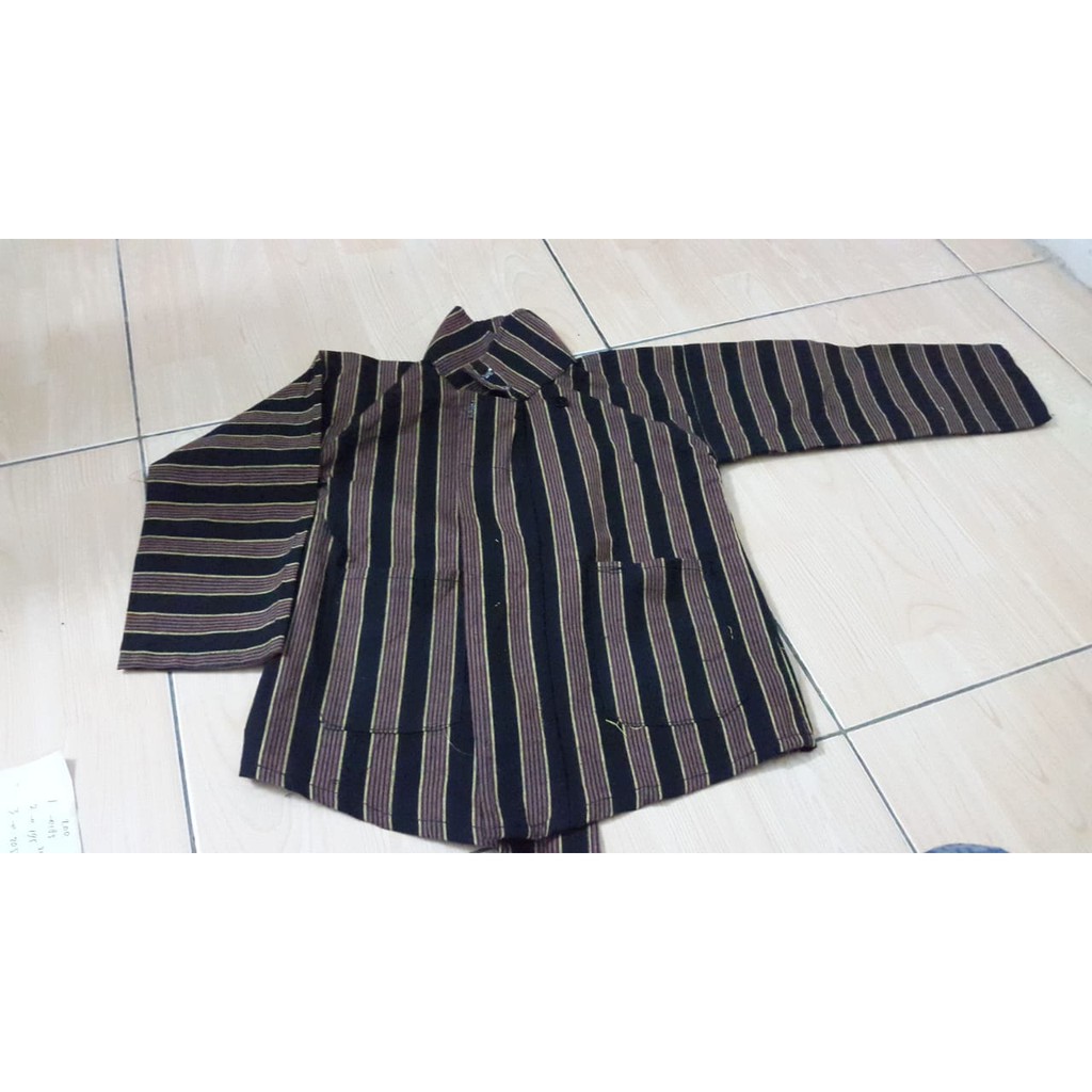 Surjan lurik anak set jarik blangkon , surjan lurik anak set celana batik blangkon , surjan lurik an
