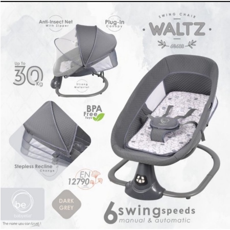 BCR21 BABYELLE BOUNCER AUTOMATIC SWING WALTZ BE60688