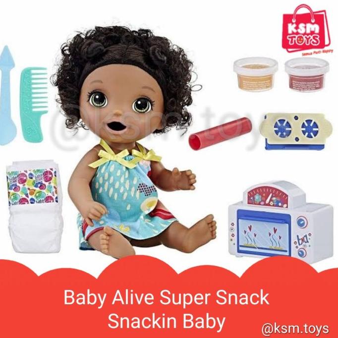 Mainan Anak Boneka Baby Alive Super Snack pup pee *****Terbaru******