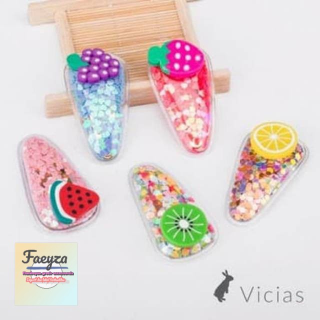 grosir  Jepit rambut tiptop candy isi 5 pcs