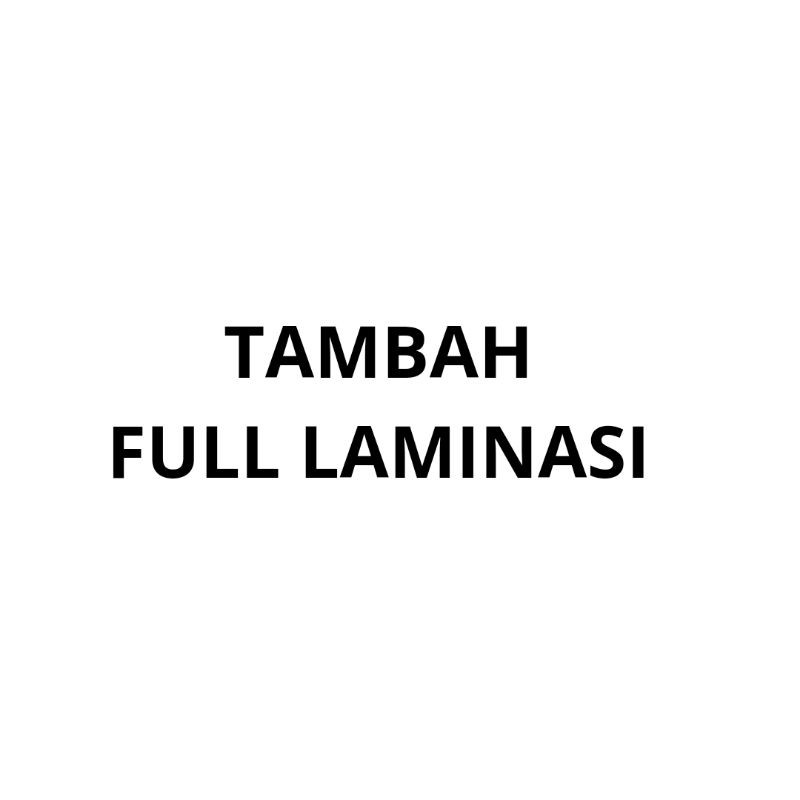 

Tambah Full Laminasi Isi Halaman Photobook Large (21x30)