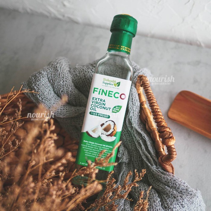 

01F1S Fineco, Extra Virgin Coconut Oil 250Ml Fsfs201