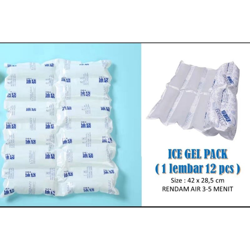 

ICE gel BEKU lembaran besar penggantian dry ICE
