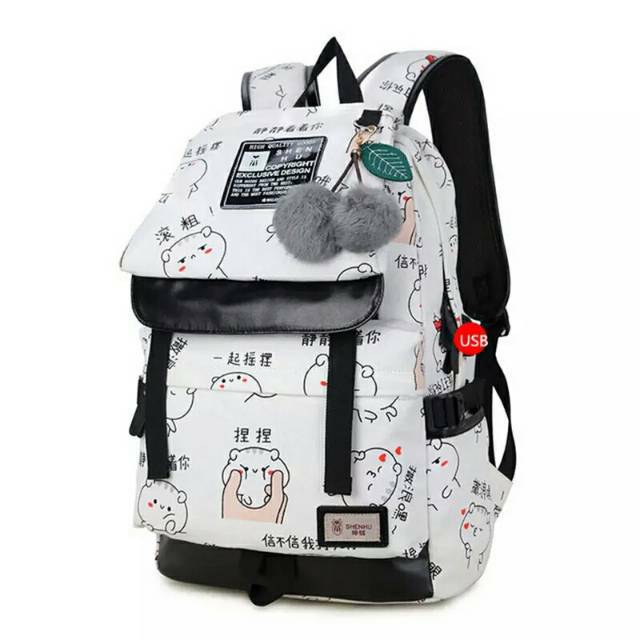 Tas ransel backpack karakter Japang/Batman ransel anak Sekolah Paud Tk SD perempuan/Laki laki Impor