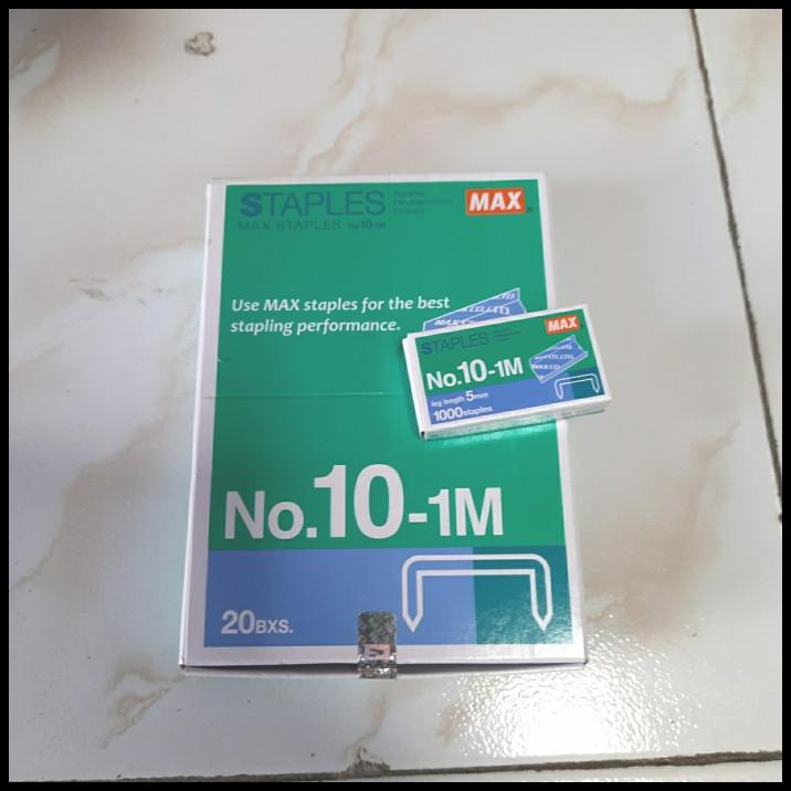 

Isi Stapler No 10 Max Staples 1 Box Isi 20 Pack