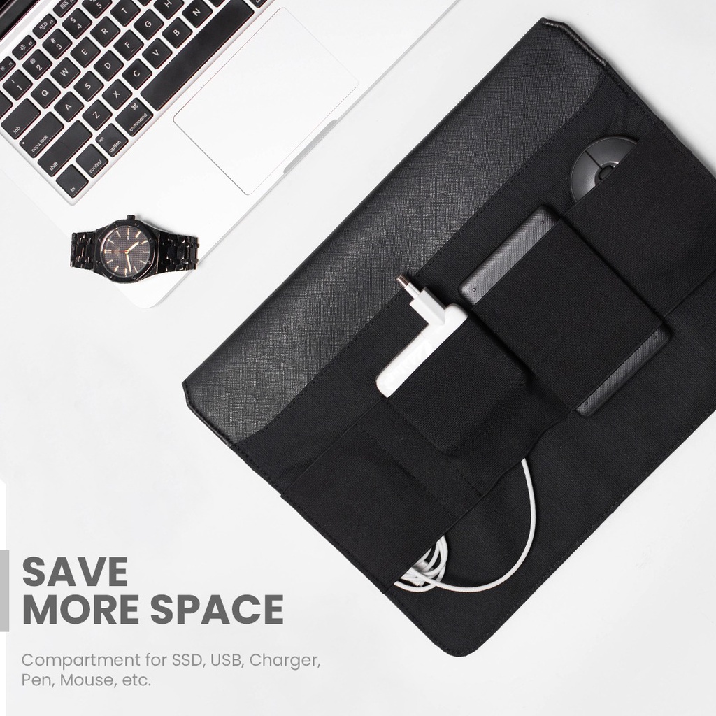 Image of Macbook Pro 15” inch Sleeve Cover Case Tas Laptop Apple 2015 - 2019 #5