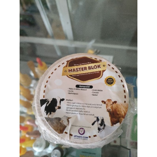 MINERAL BLOK MASTER BLOK ORIGINAL