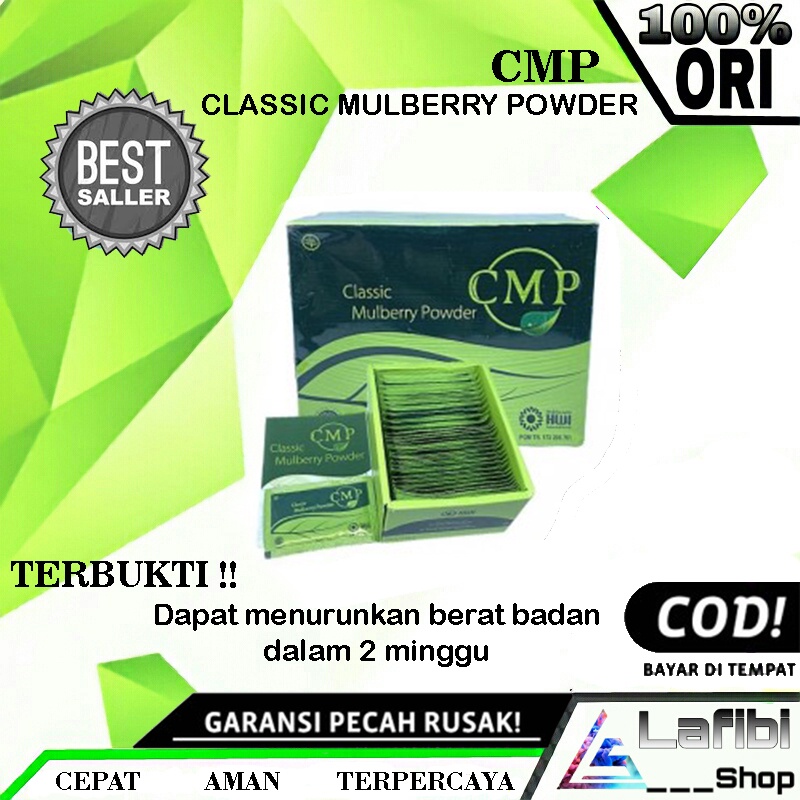 SUPLEMEN OBAT DIET PELANGSING BADAN CMP CHLOROPHYLL MINT POWDER HWI HERBAL LANGSING AMPUH ALAMI BPOM