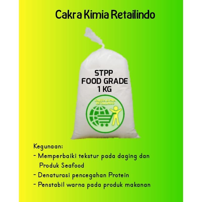 

STPP / Sodium Tripolyphosphate FOOD GRADE Netto 1 Kg