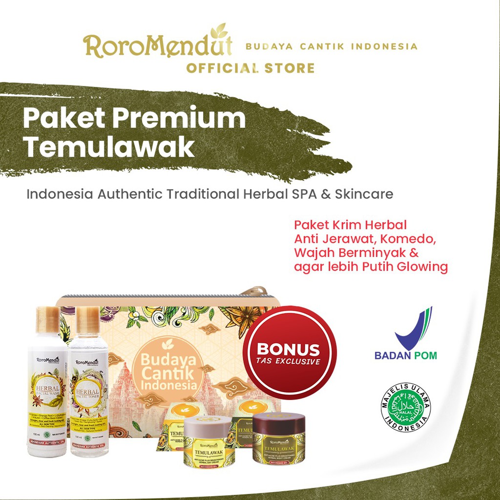 

Roro Mendut Temulawak Premium Package