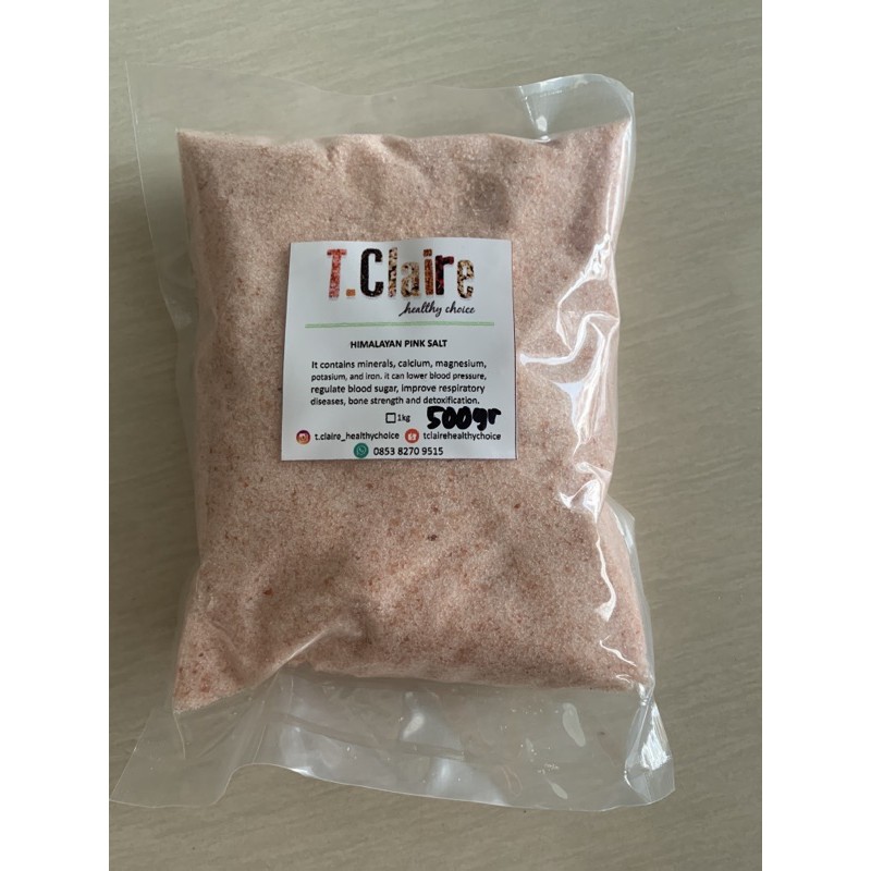 

Himalayan Pink Salt 500gr / Garam Himalaya 500gr