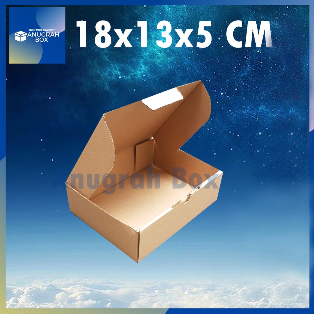 

Kardus box 18x13x5 cm (ECER) Diecut dus pizza donut packing kotak aksesories kue hampers giftbox