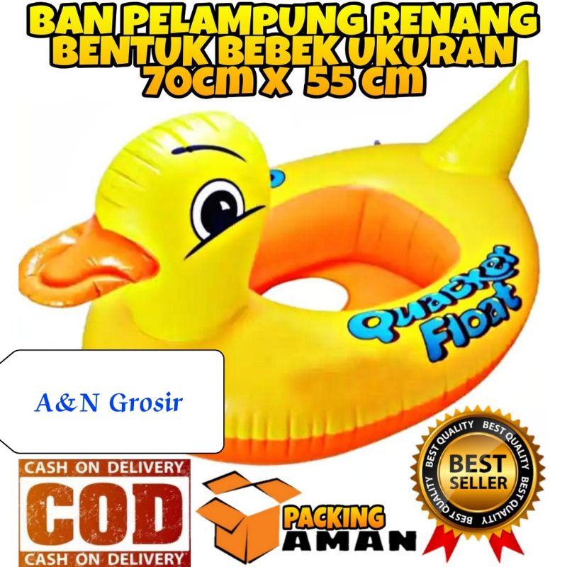 Pelampung PROMO Pelampung Duduk Model Bebek / Ban Renang Anak Karakter / Pelampung Anak Renang(K6N5)