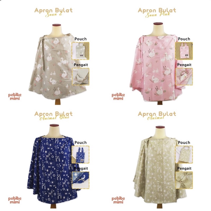 Full Cover Nursing Apron (Penutup Menyusui) Petite Mimi