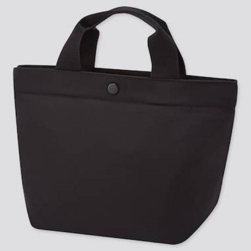 (NEW) UNIQLO Tas Tote Nylon 2Way Black Original
