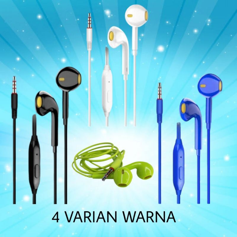 Headset Earphone Stereo With Mic For Android Superbass