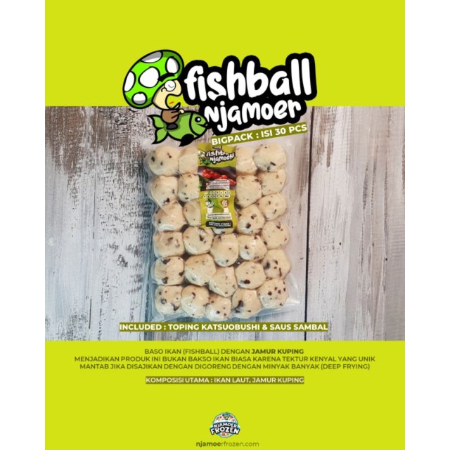 

Fishball Njamoer Bigpack (30 pcs)