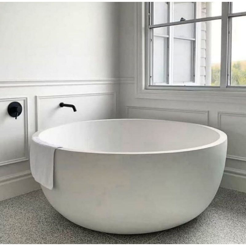 Bathtub Terrazzo Tipe Mangkuk Diameter 120cm