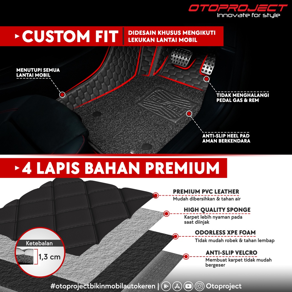 KARPET MOBIL 7D MAXMAT FULL BAGASI WITH COIL MATE MAZDA CX-8 (PO 3 HARI)-1