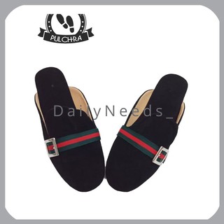 Flat Shoes Sandal  Selop Wanita Kekinian Koleksi Rina