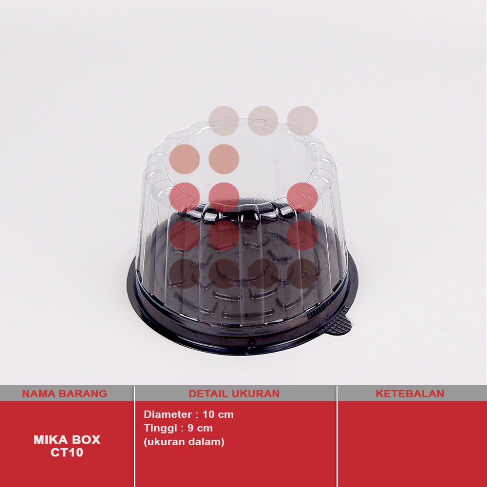 MIKA BOX BOLU / KUE TART CT10 &amp; CT15