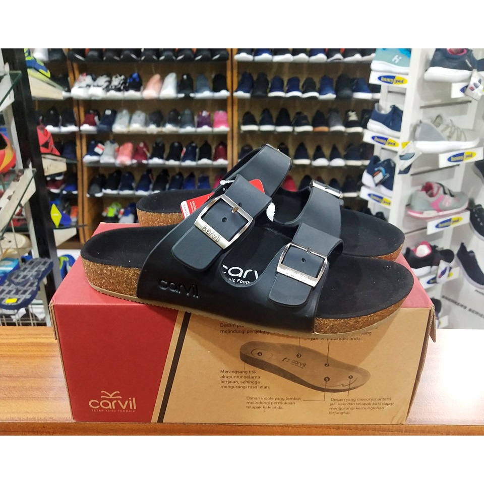 Sandal Pria Classic Carvil Benzo 02 Sandal Carvil Original Terlaris