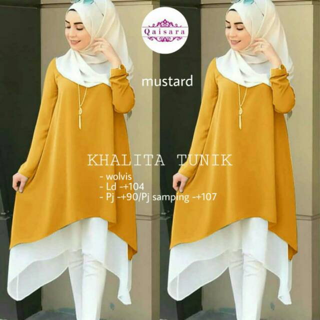 KHALITA TUNIK 💮QAISARA