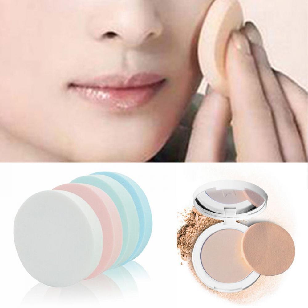 Solighter 10pcs Blending Powder Puff Wanita Alat Makeup Wajah Halus