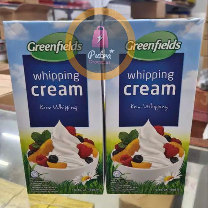 

Krim- Greenfields Whipping Cream 1 Liter -Krim.