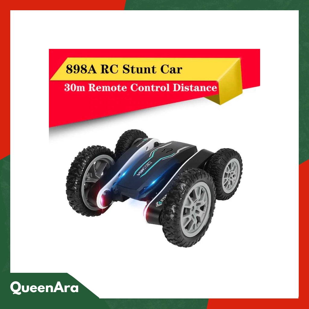 Vortex Remote Control Stunt Car LED 360 Degree Flip 4WD 2.4G - 898