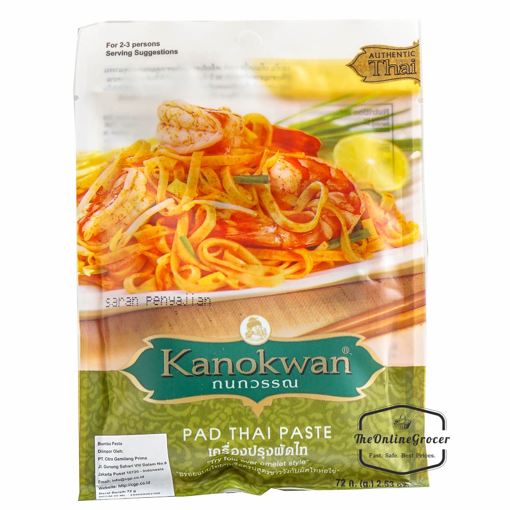 Kanokwan Pad Thai Paste 72gr - Bumbu Pad Thai Thailand