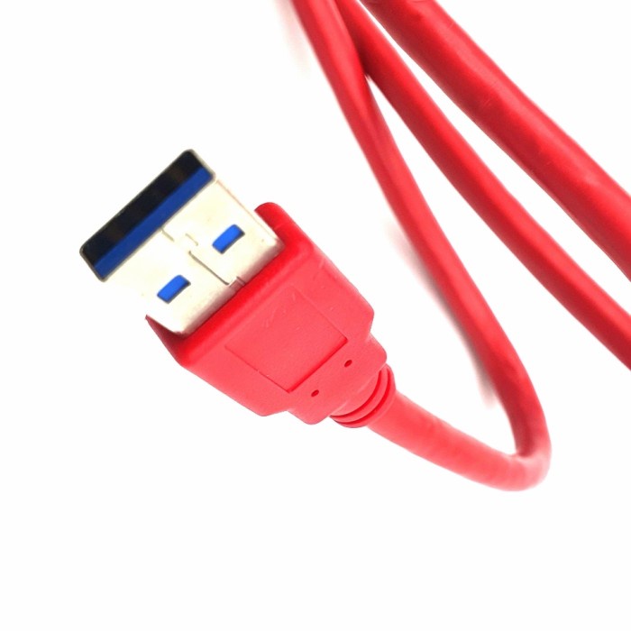 Kabel usb 3.0 mining cable 60 cm Merah data riser high quality