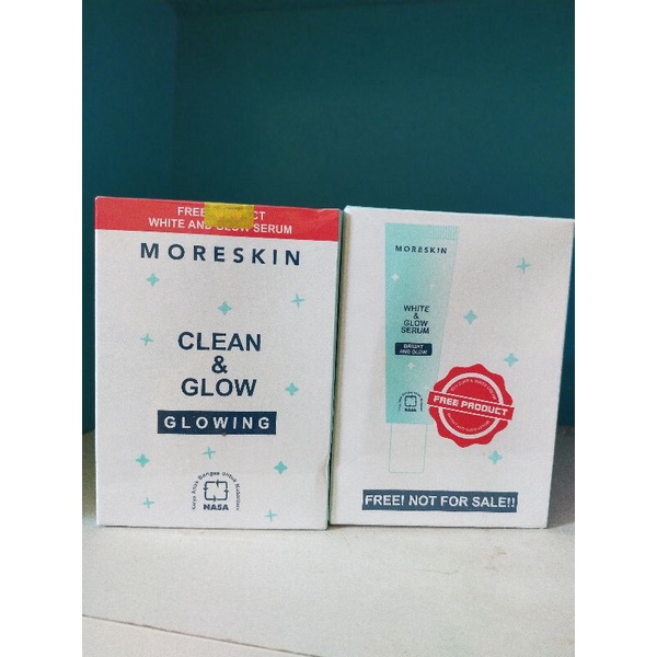 Moreskin Clean And Glow Free Serum Glow