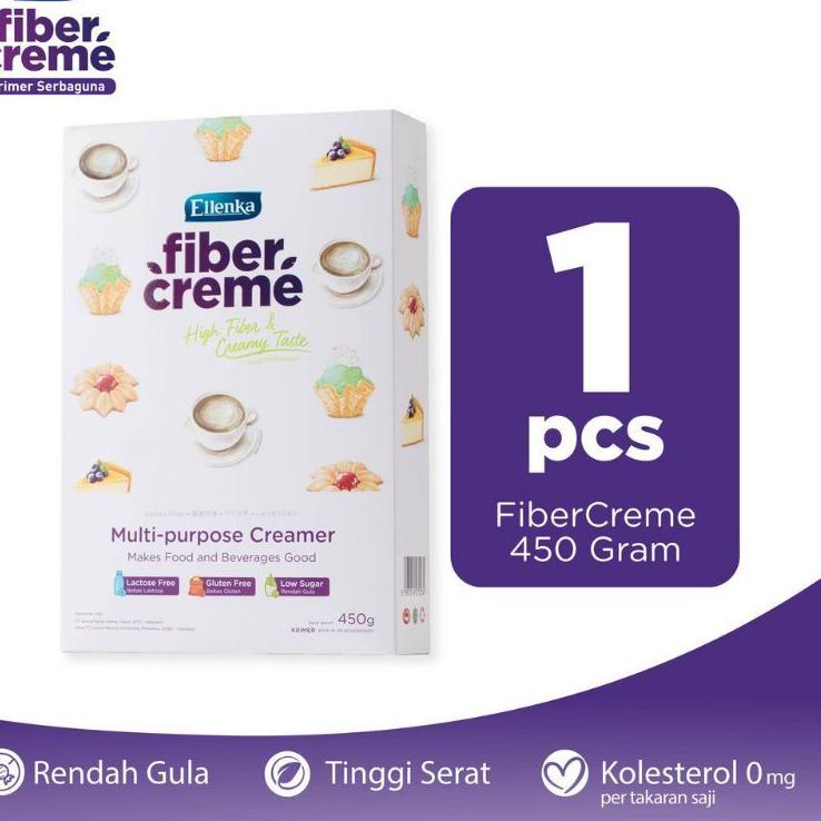 

⚡️9.9 Flash Sale⚡️ Ellenka Fiber creme Fiber Cream 168gr dan 450gr | Creme pengganti santan 