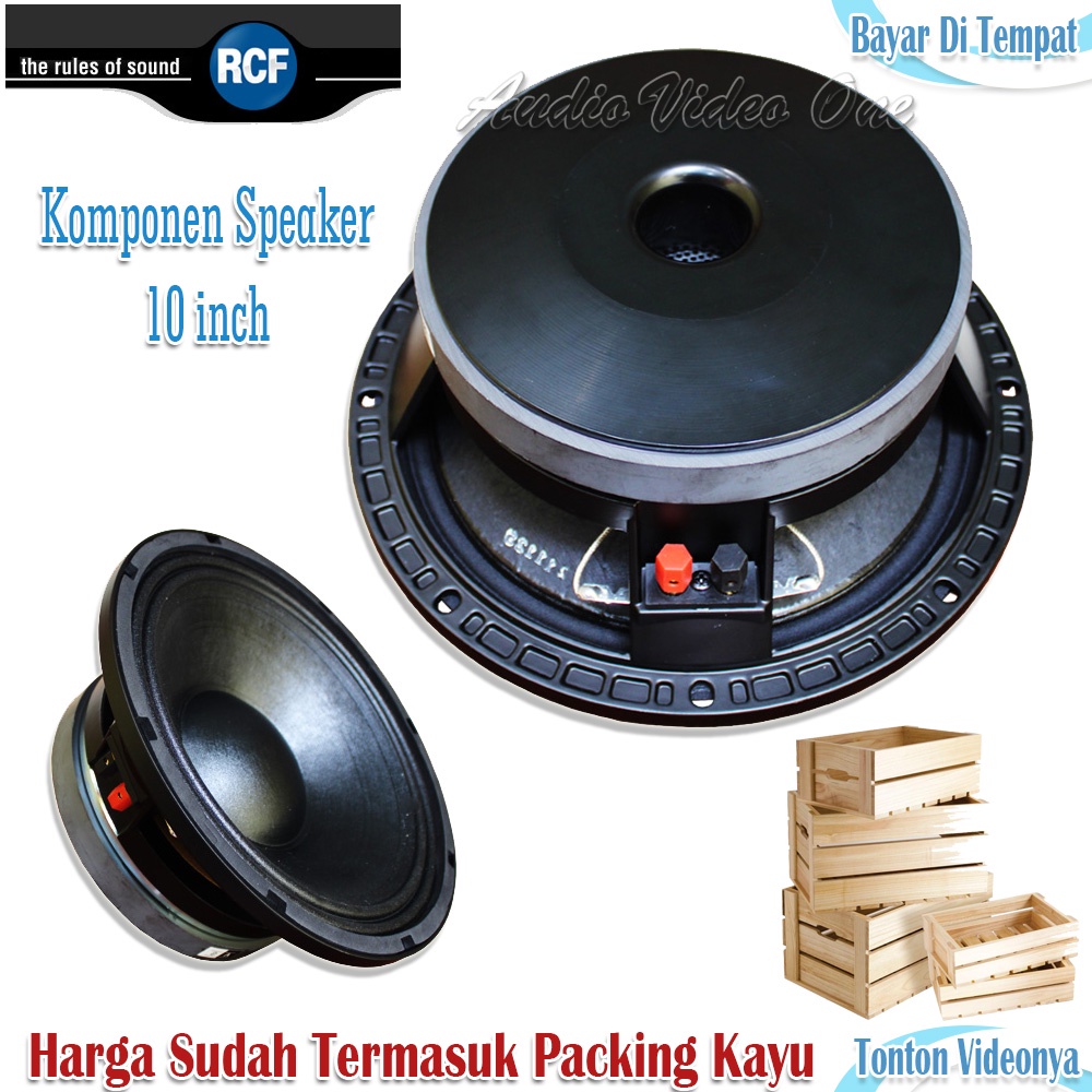 Speaker Komponen RCF LF10 750YK Spiker Line Aray 10 Inch Speker Sound System Power 350 - 700 Watt Fr