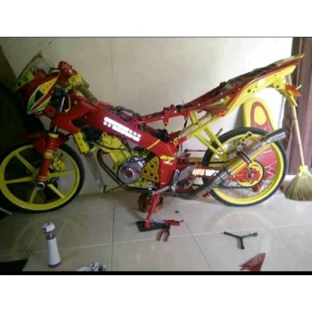 Knalpot kou cha kidal fulsistem buat mx new old sonic vixion sattia fu mx king dll